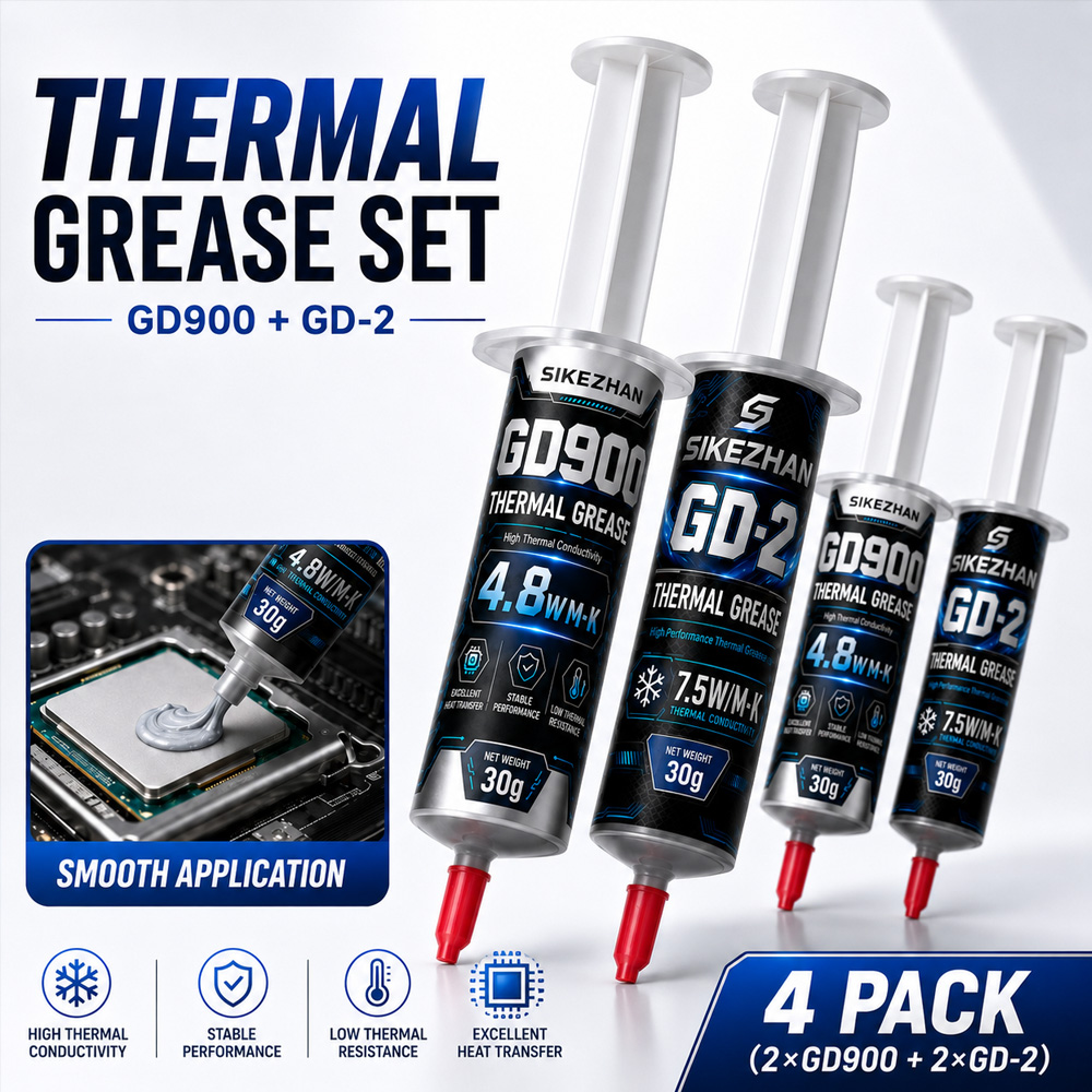 Thermal Paste - SIKEZHAN 2Pc Pasta Térmica 30g Graxa