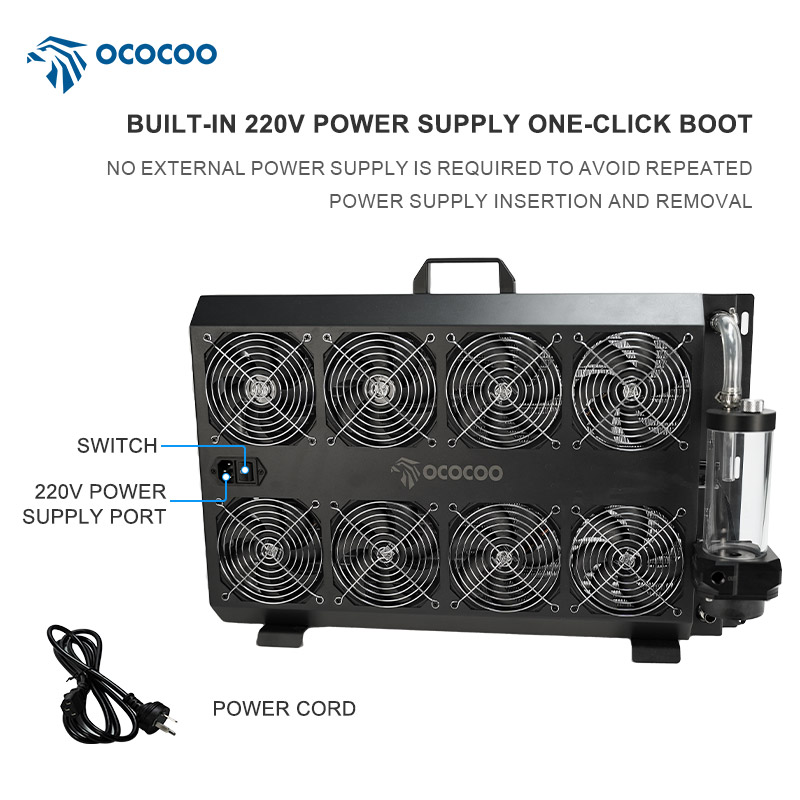 External Radiator Water Cooling Kit - OCOCOO BC5 Kit de Refrigeração Líquida