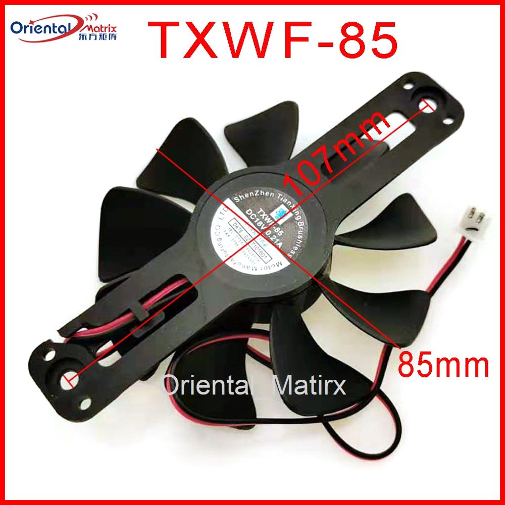 Cpu Cooler - VENTILADOR DC BRUSHLESS TXWF-85 DC18V 0,21A