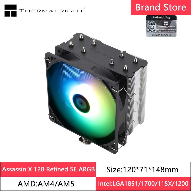 Thermalright assassino x 120 r - Air Cooler Cpu avaliação e preço