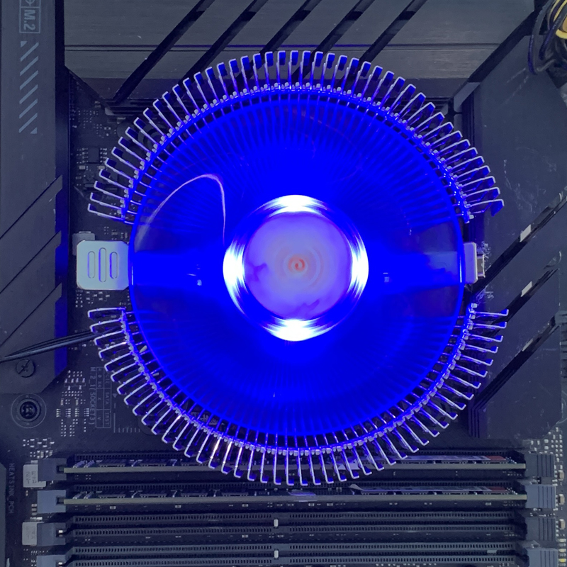 Cooler de Ar para CPU com Luz  - Air Cooler Cpu avaliação e preço