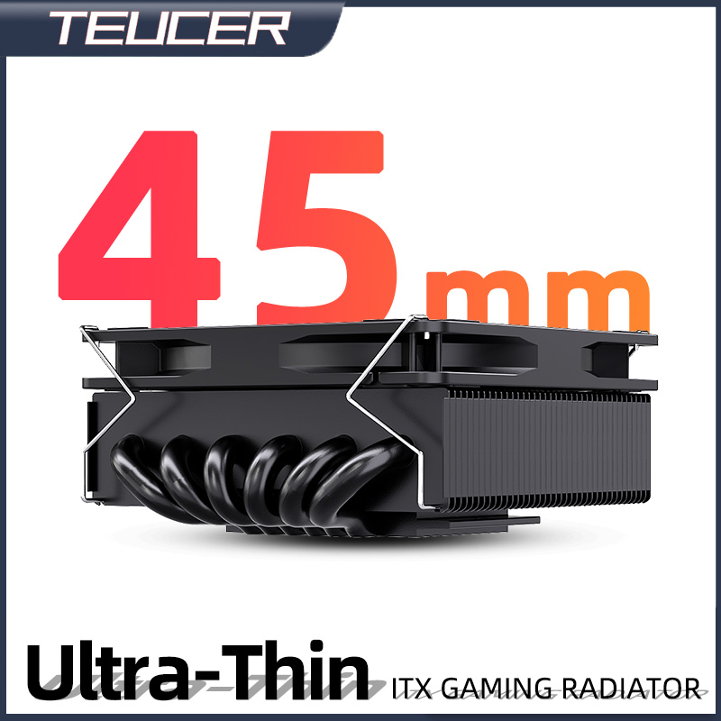 Teucer altura 45mm cpu cooler  - Cpu Heatsink avaliação e preço