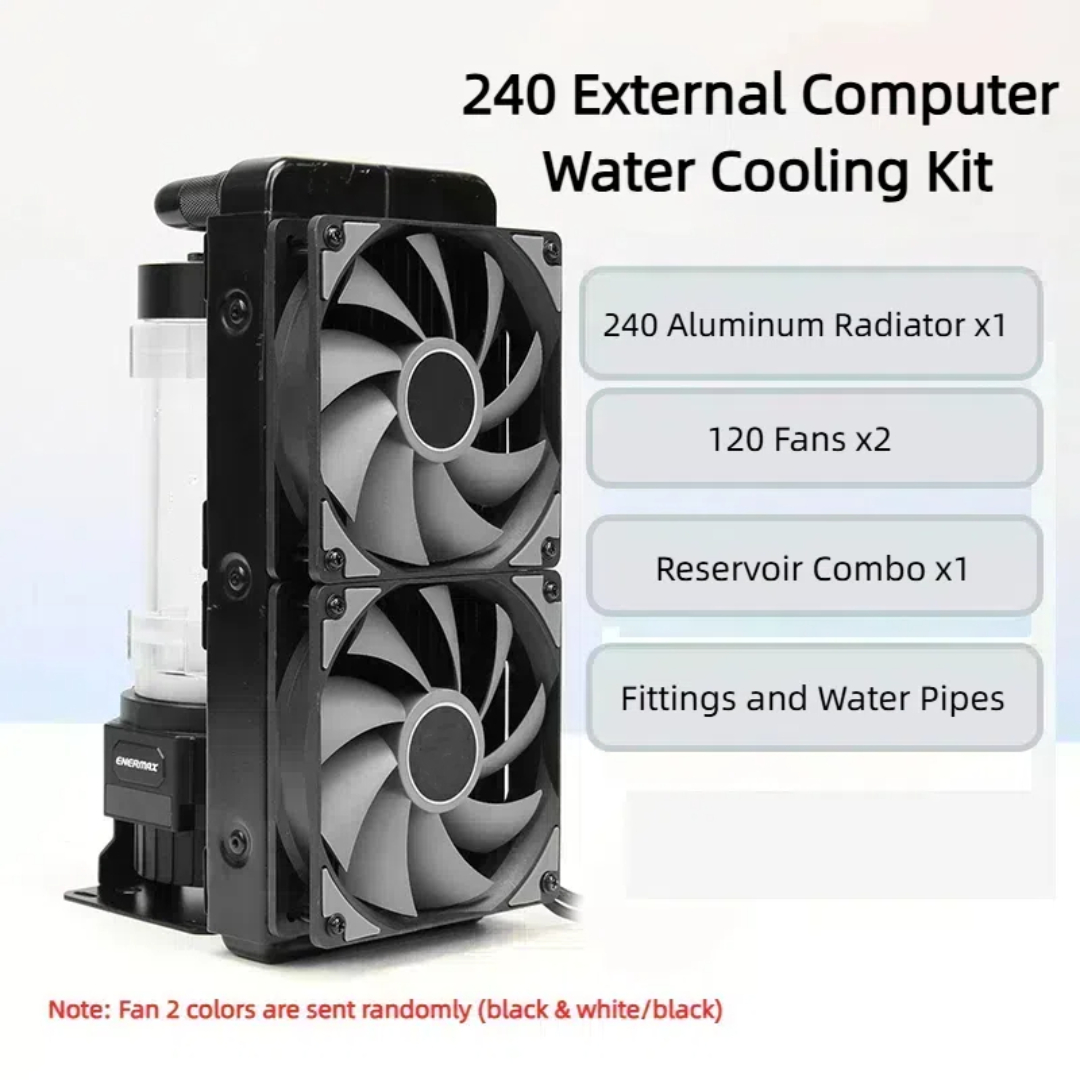 Kit de radiador de alumínio pa - External Radiator Water Cooling Kit avaliação e preço
