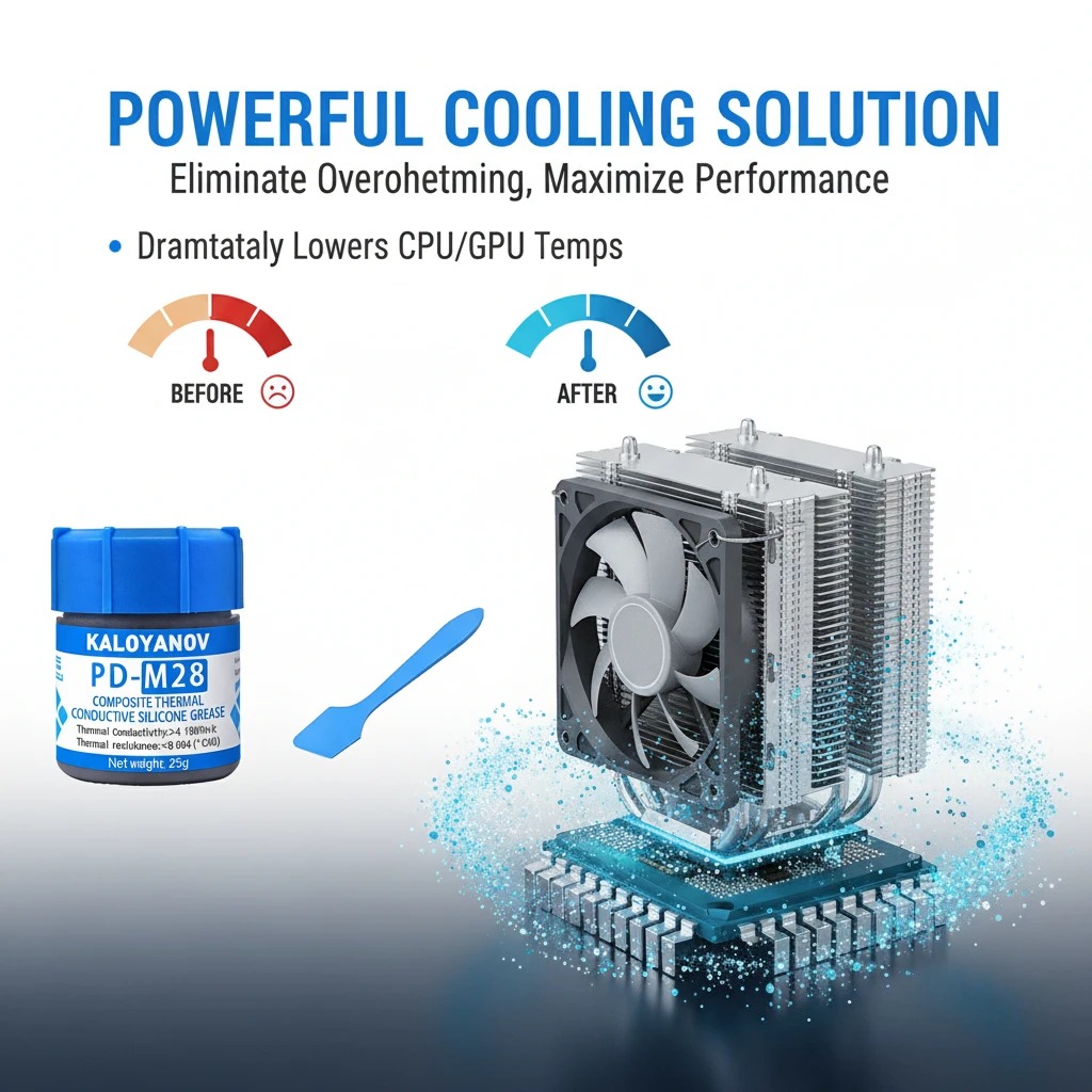 Pasta Térmica Avançada de 25g  - Thermal Paste avaliação e preço