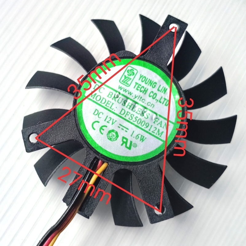1 peça novo para dfs500912l df - Cpu Fan avaliação e preço