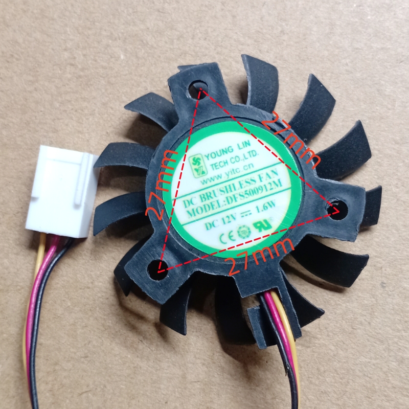 1 peça novo para dfs500912l df - Cpu Fan avaliação e preço