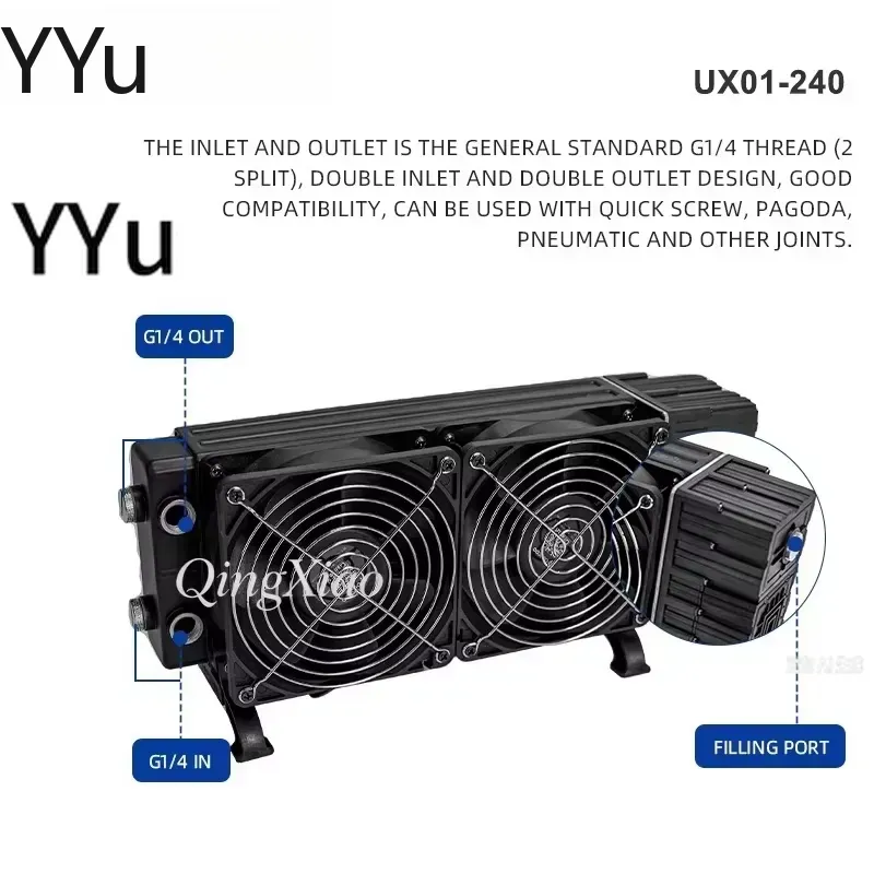 Módulo de Resfriamento Líquido - External Radiator Water Cooling Kit avaliação e preço