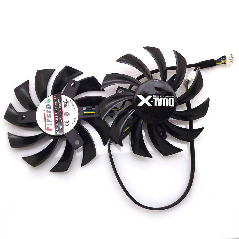2 unidades/lote FD7010H12S 75m - Cpu Fan avaliação e preço