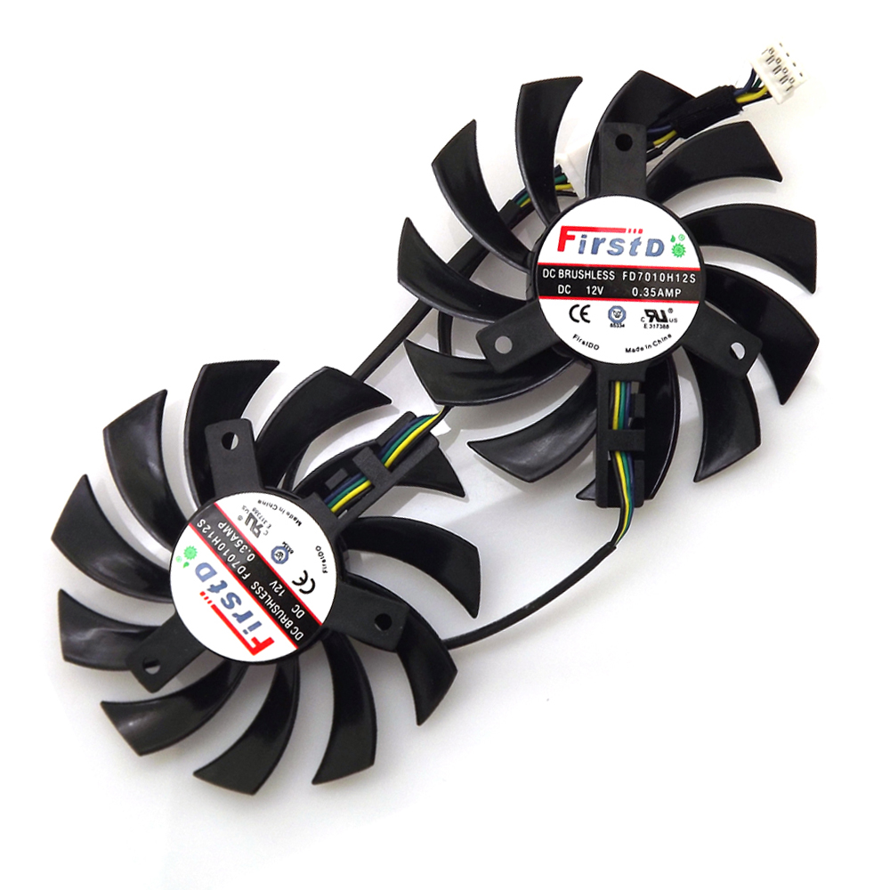2 unidades/lote FD7010H12S 75m - Cpu Fan avaliação e preço