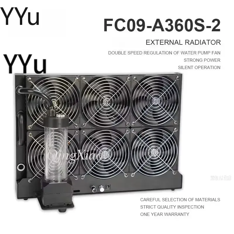 para FC09 para A360S Sistema d - External Radiator Water Cooling Kit avaliação e preço